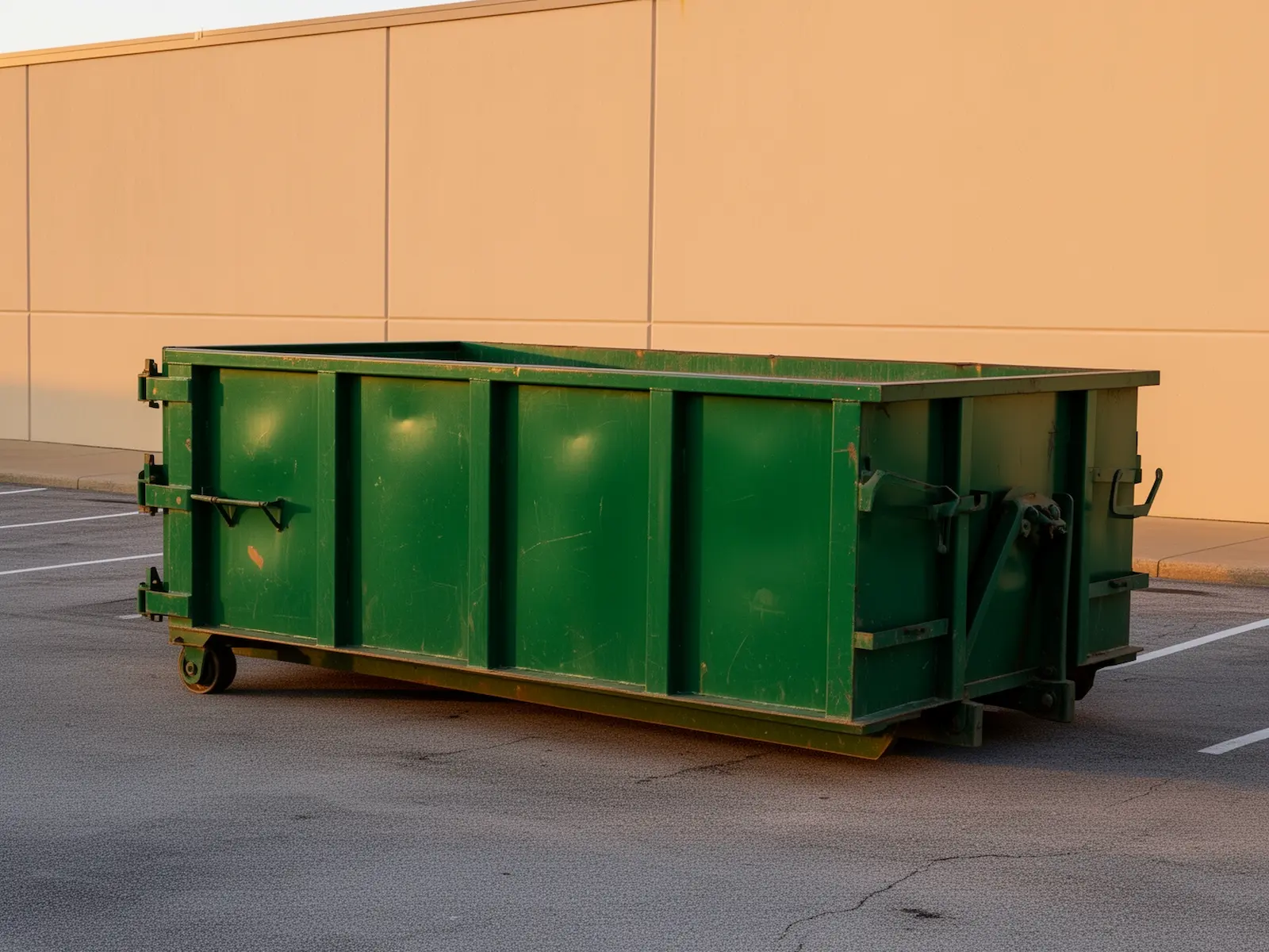 Roll-off dumpster from Joe & Alex's Dumpster Company in Bonita Springs, FL